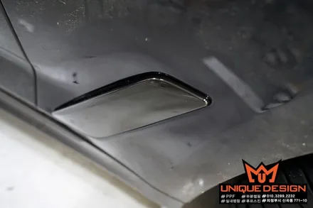 BMW G30 5시리즈 크롬지우기 랩핑, 의정부 랩핑, 의정부 카스킨, 유니크디자인 / 의정부 신곡동