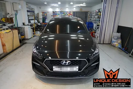 i30 페이스리프트, i30 N라인 포인트 랩핑, 의정부 랩핑, 카스킨, 유니크디자인 / 의정부 신곡동