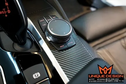 BMW 5시리즈(G30) 실내랩핑 시공기, 의정부 랩핑, 카스킨, 유니크디자인 / 의정부 신곡동
