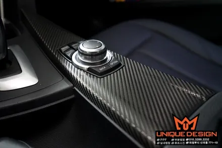 (의정부) BMW 3시리즈 실내랩핑, 강북, 노원, 양주, 포천, 랩핑, 카스킨, 3D카본, 카본실내 / 의정부 신곡동