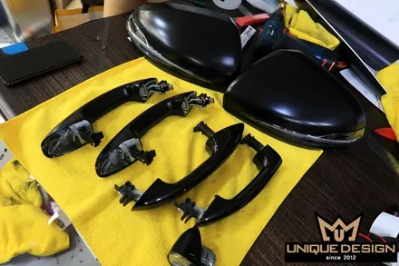 (의정부) 벤츠 GT43 AMG 전체 풀 랩핑, 사틴블랙, 유니크디자인 / 의정부 신곡동