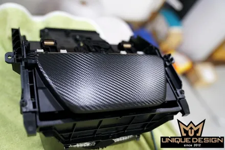 BENZ GT43AMG 실내랩핑, 3D카본필름(무광) / 의정부 신곡동