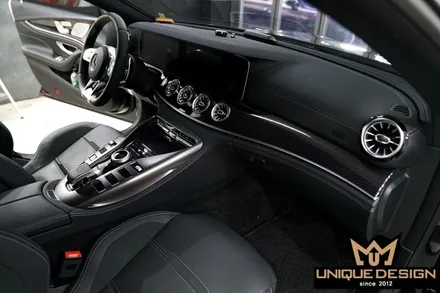GT43AMG 5D리얼카본 실내랩핑 시공기- / 의정부 신곡동