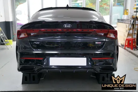 K5 DL3 디퓨져 랩핑 시공기- 3M2080GLOSSBLACK / 의정부 신곡동