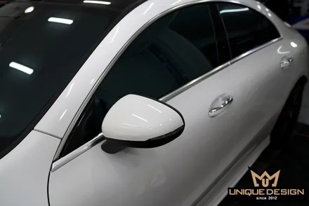 벤츠 CLA45AMG 나이트패키지 만들기! 크롬죽이기 랩핑! / 의정부 신곡동