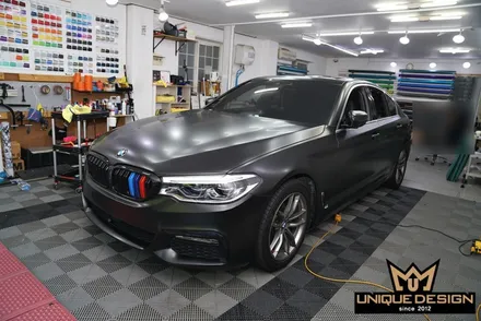 BMW 520D 전체랩핑. 남양주 랩핑 자동차컬러바꾸기 / 의정부 신곡동