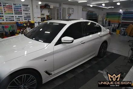 BMW G30 5시리즈 크롬딜리트. 고광택필름으로 시공완료! / 의정부 신곡동