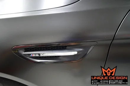BMW M5(F10) 랩핑 사고수리, 의정부 랩핑, 의정부 카스킨, 유니크디자인 / 의정부 신곡동