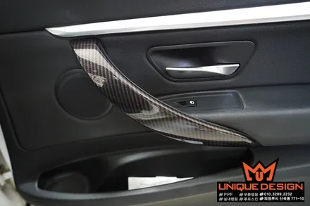 (의정부) BMW 3GT  실내랩핑, 리얼카본 필름 랩핑, 카스킨, 유니크디자인 / 의정부 신곡동