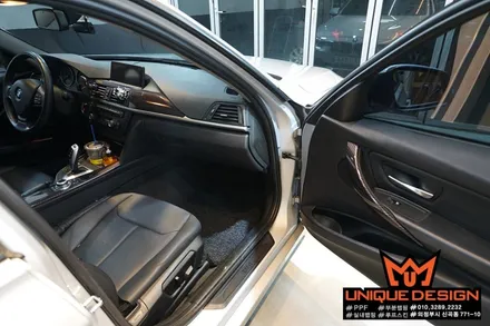 (의정부) BMW 3시리즈 실내 랩핑, 카스킨, 유니크디자인 / 의정부 신곡동