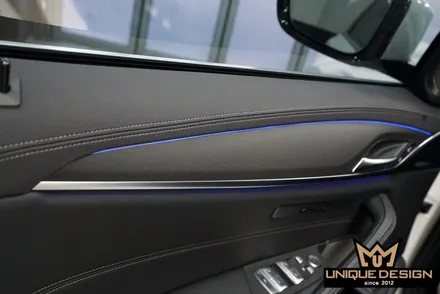 BMW 530i(G30) 실내랩핑 시공기- 3M매트리스블랙 / 의정부 신곡동