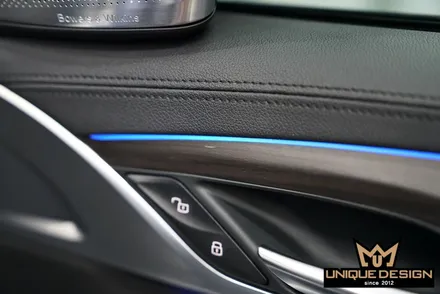 BMW G30 550D 실내랩핑, 파주 랩핑, 카스킨, 유니크디자인 / 의정부 신곡동