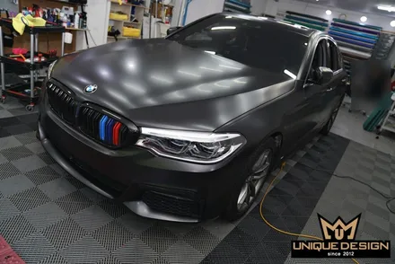 BMW 520D 전체랩핑. 남양주 랩핑 자동차컬러바꾸기 / 의정부 신곡동