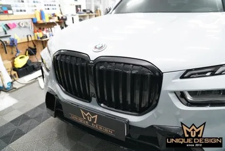 BMW X7 크롬딜리트(크롬죽이기) 고광택랩핑 시공기- / 의정부 신곡동