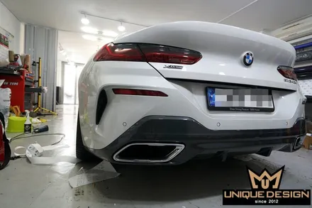 BMW 840i 크롬죽이기, 리어 디퓨져, 키드니그릴, 카본랩핑, 유니크디자인 / 의정부 신곡동