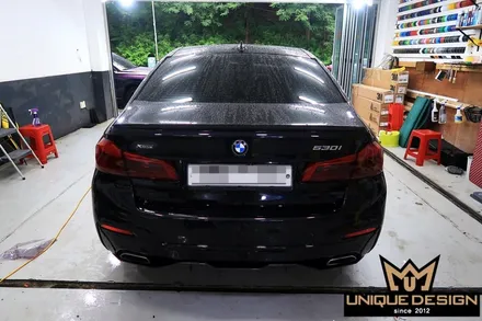 BMW 530i (G30) 헤드라이트필름, 테일램프필름 부착시공기, 의정부 랩핑, 카스킨, 유니크디자인 / 의정부 신곡동