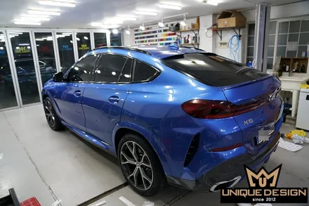 BMW X6(G06) 크롬딜리트, 실내랩핑 시공기- / 의정부 신곡동