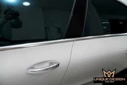 벤츠 CLA45AMG 나이트패키지 만들기! 크롬죽이기 랩핑! / 의정부 신곡동