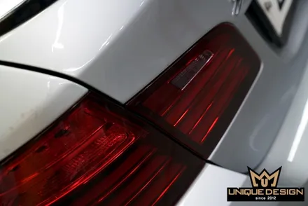 BMW 520d 라이트필름 부착, 테일램프톤다운 시공기- / 의정부 신곡동