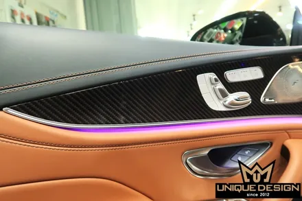 (의정부) 벤츠 GT43AMG, 4D유광카본, 실내랩핑, 유니크디자인 / 의정부 신곡동
