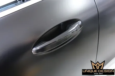 (의정부) 벤츠 GT43 AMG 전체 풀 랩핑, 사틴블랙, 유니크디자인 / 의정부 신곡동