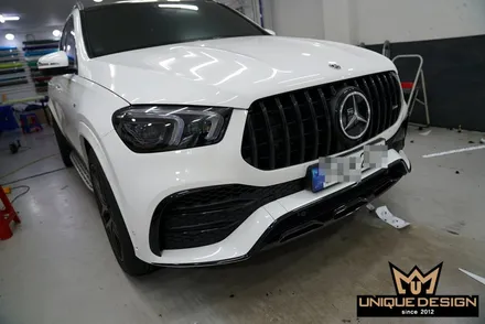 벤츠 GLE53AMG 크롬딜리트, 죽이기, 블랙팩 랩핑 시공기- / 의정부 신곡동