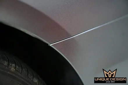 벤츠 E300 전체 풀랩핑 사고수리 완료!! 3M2080 사틴다크그레이, 유니크디자인 / 의정부 신곡동