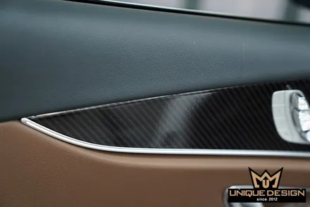 벤츠 E250 아방가르드 실내랩핑 시공기- 4D리얼카본 / 의정부 신곡동