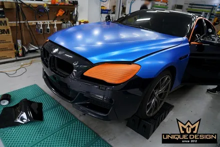 BMW 640D 그란쿠페 전체랩핑 시공기- (다산, 별내) / 의정부 신곡동