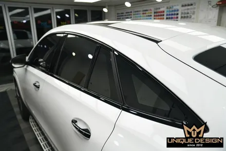 벤츠 GLE450d 쿠페 나이트패키지, 고광택필름으로 크롬딜리트 완료! / 의정부 신곡동
