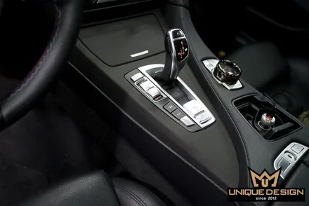 BMW 640D 그란쿠페 실내랩핑, 3M2080 매트리스블랙 / 의정부 신곡동