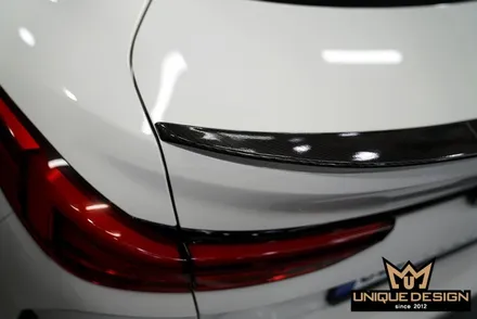 BMW 220i(F44) 에어벤트, 사이드미러, 스포일러 랩핑 시공기- / 의정부 신곡동