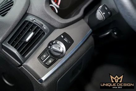 BMW X3 (F25) 실내랩핑- 3M2080 매트릭스 블랙 / 의정부 신곡동