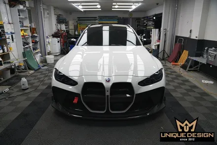 BMW (G81) M3투어링. PPF 황변현상이 발생하는 이유와 유지관리방법, 부분랩핑 시공으로 또 다른이미지 완성! / 의정부 신곡동