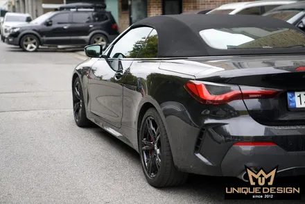 BMW 430i(G22) 컨버터블 휠랩핑으로 블랙휠 만들기 성공! / 의정부 랩핑, 카스킨, 유니크디자인 / 의정부 신곡동