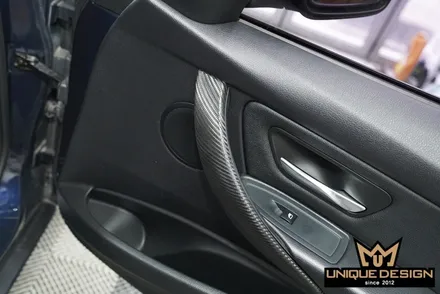 BMW F30 3시리즈 실내랩핑 / 의정부 신곡동