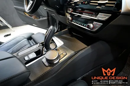 BMW 5시리즈(G30) 실내랩핑 시공기, 의정부 랩핑, 카스킨, 유니크디자인 / 의정부 신곡동