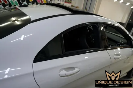 (의정부) 벤츠 CLA45AMG 파츠 부분랩핑, 윈도우 크롬딜리트 / 의정부 신곡동