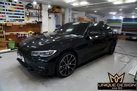 BMW(G20) 320i 크롬딜리트, 죽이기, 의정부 랩핑, 카스킨, 유니크디자인 / 의정부 신곡동