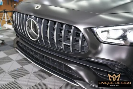 벤츠 GT43AMG 전체랩핑 + 크롬딜리트 / 의정부 신곡동
