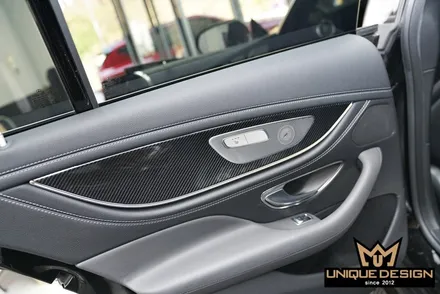 GT43AMG 실내랩핑 시공으로 리얼카본패턴 입히기- / 의정부 신곡동