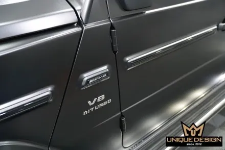의정부전체랩핑 벤츠 G63AMG, 지바겐 최난이도 시공도 사틴블랙으로 완벽하게 / 의정부 신곡동