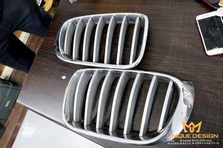 (의정부) BMW X3 랩핑, 키드니그릴 랩핑, 유니크디자인 / 의정부 신곡동