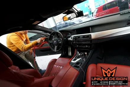 (의정부) BMW F10 M5 풀랩핑 시공기, 사틴블랙, 의정부래핑샵 / 의정부 신곡동