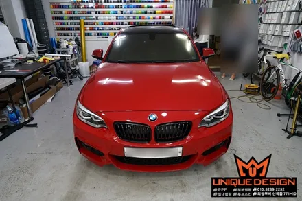 의정부PPF, BMW 220D 라이트보호필름 부착시공기, 의정부랩핑 / 의정부 신곡동