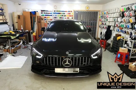 (의정부) 벤츠 GT43AMG, 4D유광카본, 실내랩핑, 유니크디자인 / 의정부 신곡동