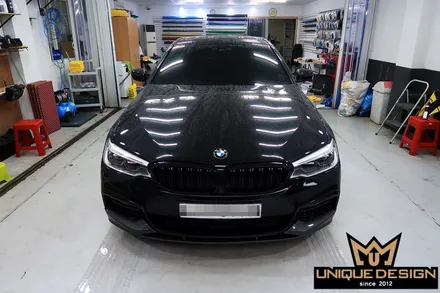 BMW 530i (G30) 헤드라이트필름, 테일램프필름 부착시공기, 의정부 랩핑, 카스킨, 유니크디자인 / 의정부 신곡동
