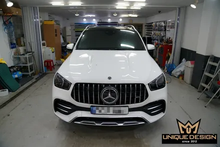 벤츠 GLE53AMG 크롬딜리트, 죽이기, 블랙팩 랩핑 시공기- / 의정부 신곡동
