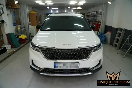 신형카니발(KA4) 크롬죽이기 / C필러 랩핑 완료! / 의정부 신곡동
