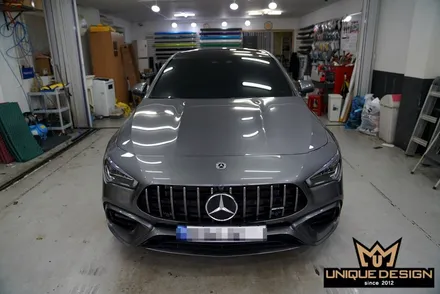 벤츠 CLA45s AMG 나이트패키지 만들기, 크롬딜리트, 의정부 랩핑 ,카스킨, 유니크디자인 / 의정부 신곡동